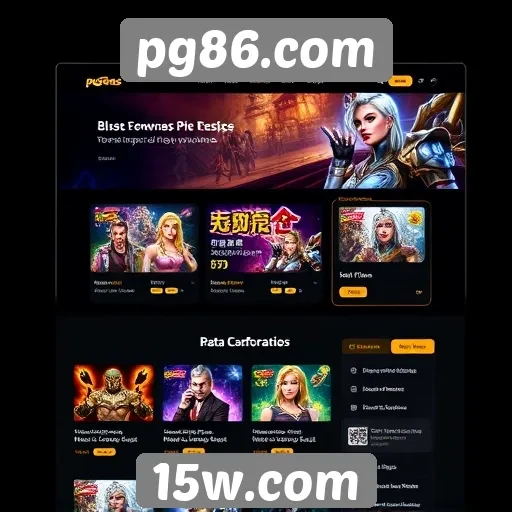 Experiência do usuário no pg86.com e sua interface